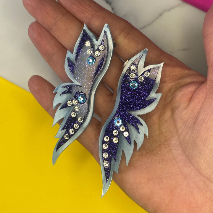 Sample Diana Ross-inspired Statement Earring variant (bin D-1006)