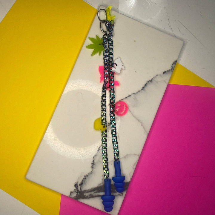 Sample Ear Plugs with Charms (bin D-1024)