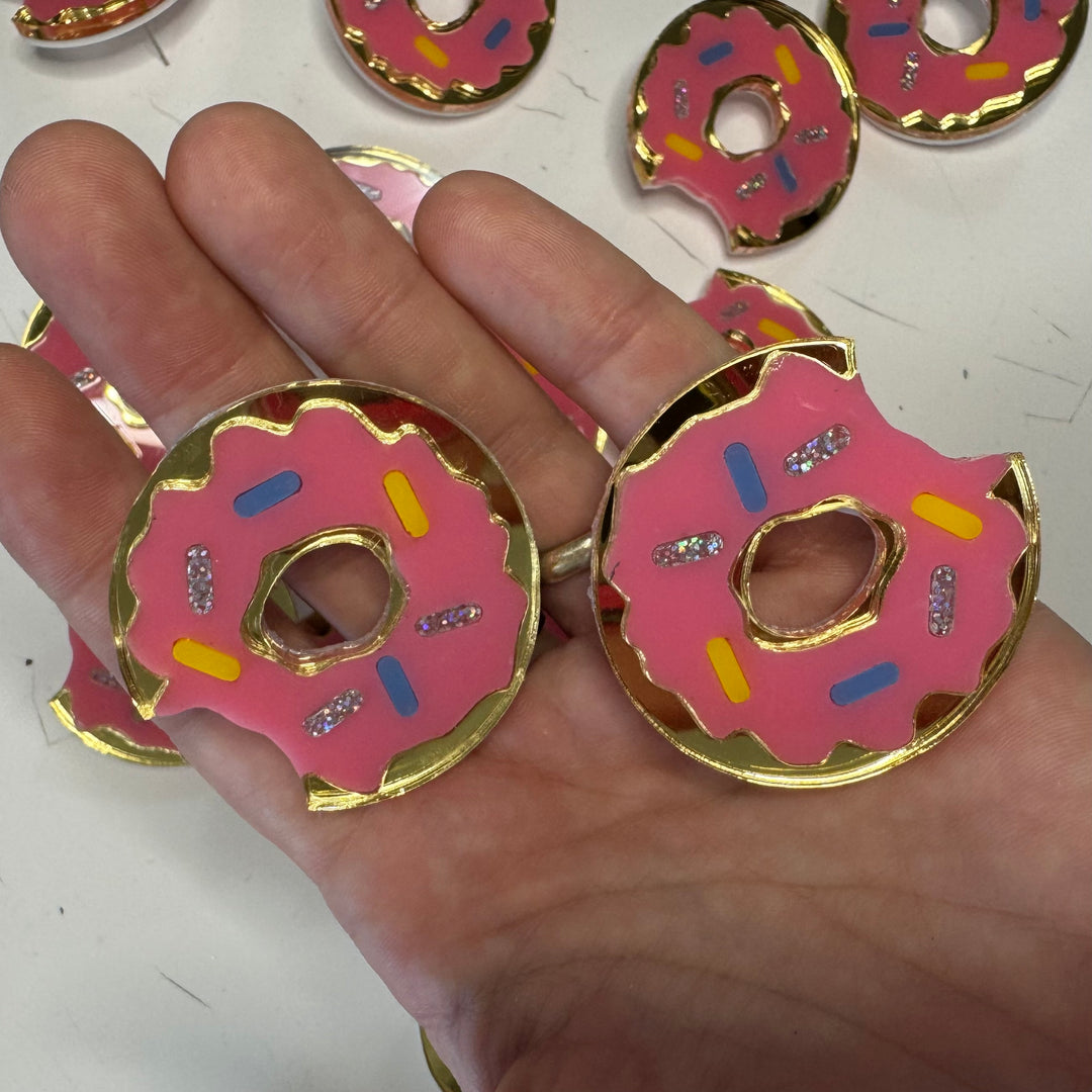 B-Grade Donut Earrings