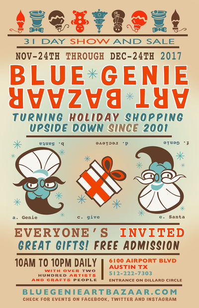 The Vinca Gang's Favorite Things at Blue Genie Art Bazaar