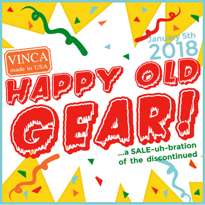 'Happy Old Gear' Sale!