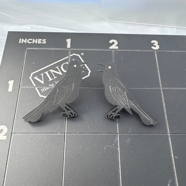 Sample Grackle Earrings (bin a-08-08)