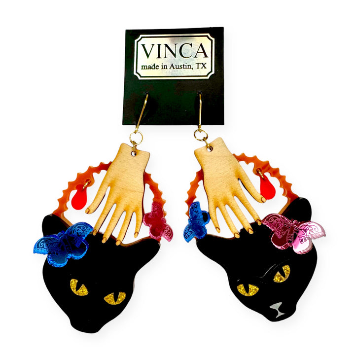 Frida Kahlo-inspired Statement Earring - September 2025