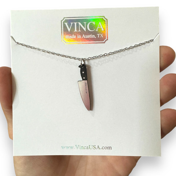 Sale! Yes Chef! Little 1” Knife Necklace