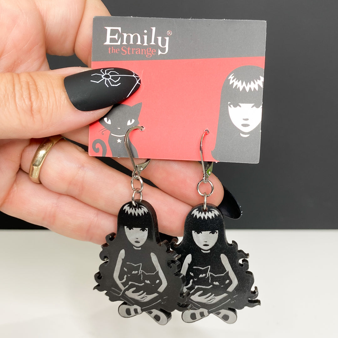 Emily The Strange® Together Purrever Ear Hooks