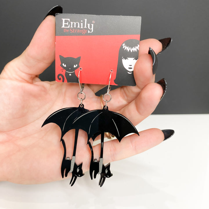 Emily The Strange® Umbrella Cat Ear Hooks