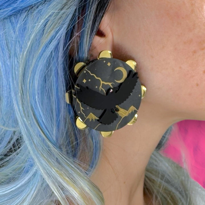 Stevie Nicks Inspired Statement Earring - December 2025