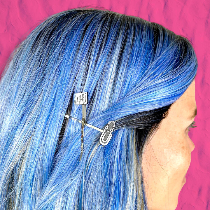 Gemma Correll Clippy Bobby Pin Hair Clips