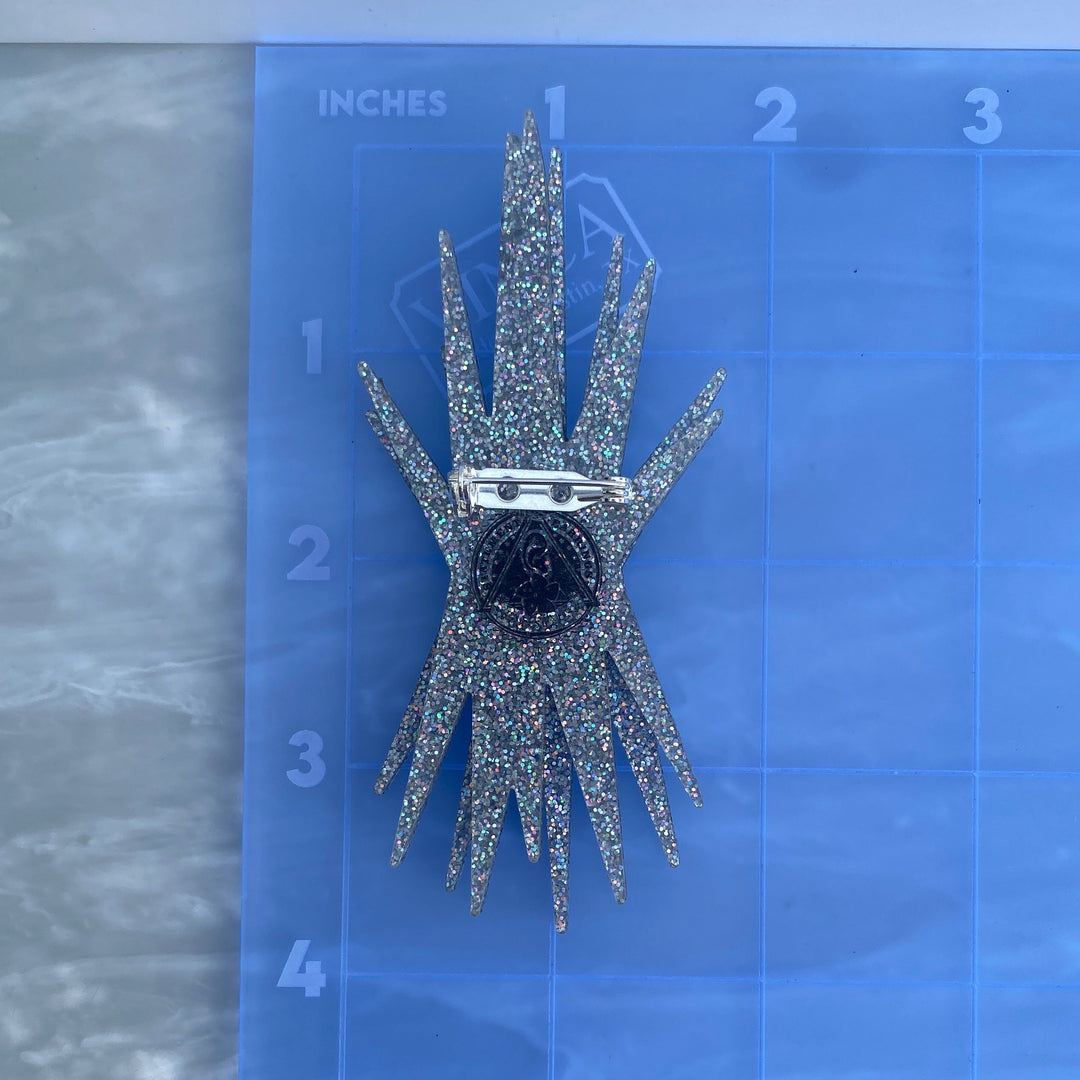 Prototype Lady Gaga Inspired lapel pin (bin C-12-04)