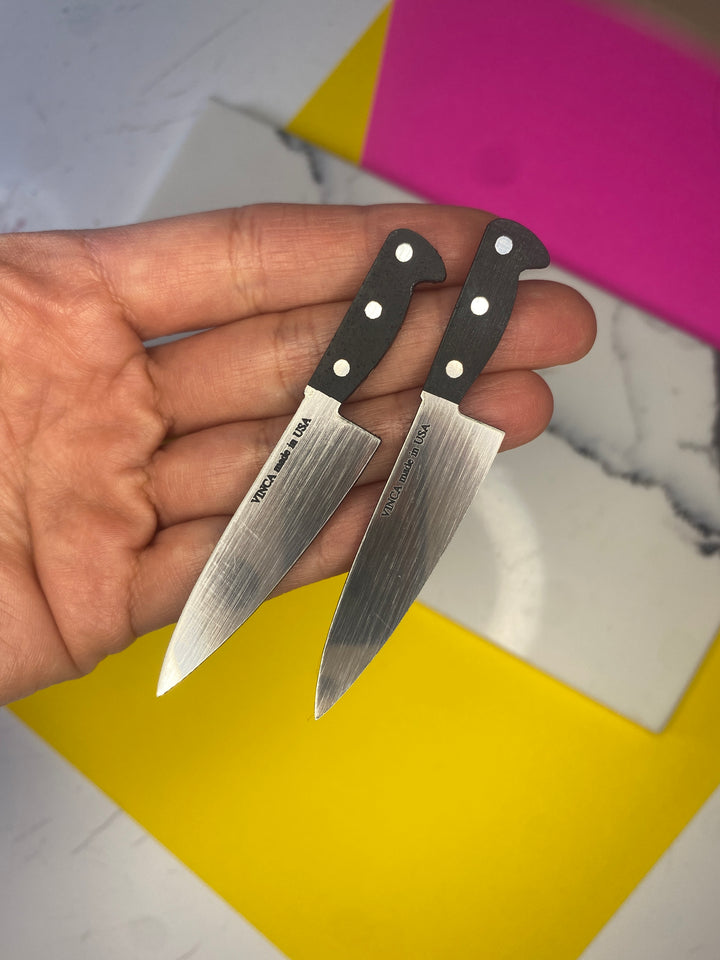 B-Grade XL Chef’s Knife Earrings