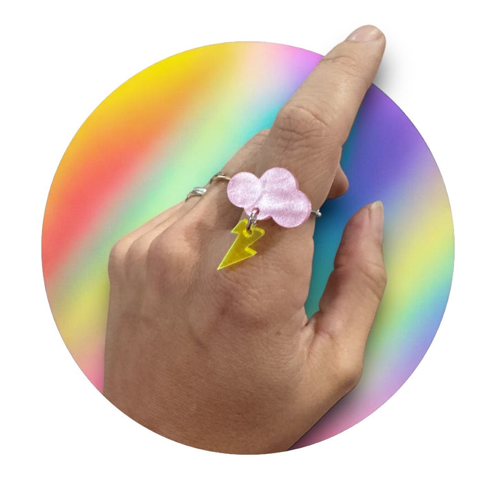 Pink Cloud Ring