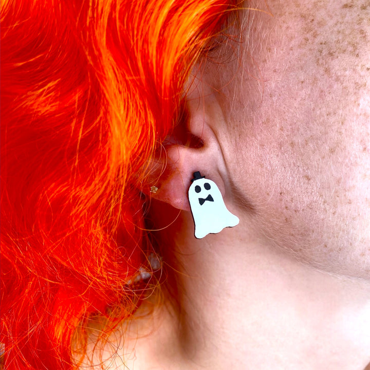 Gemma Correll Fashionable Ghosts 4-Piece Earring Set
