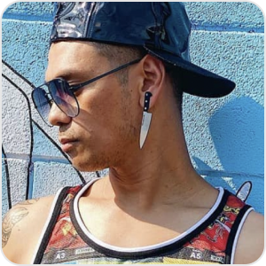 Machete earring 2025