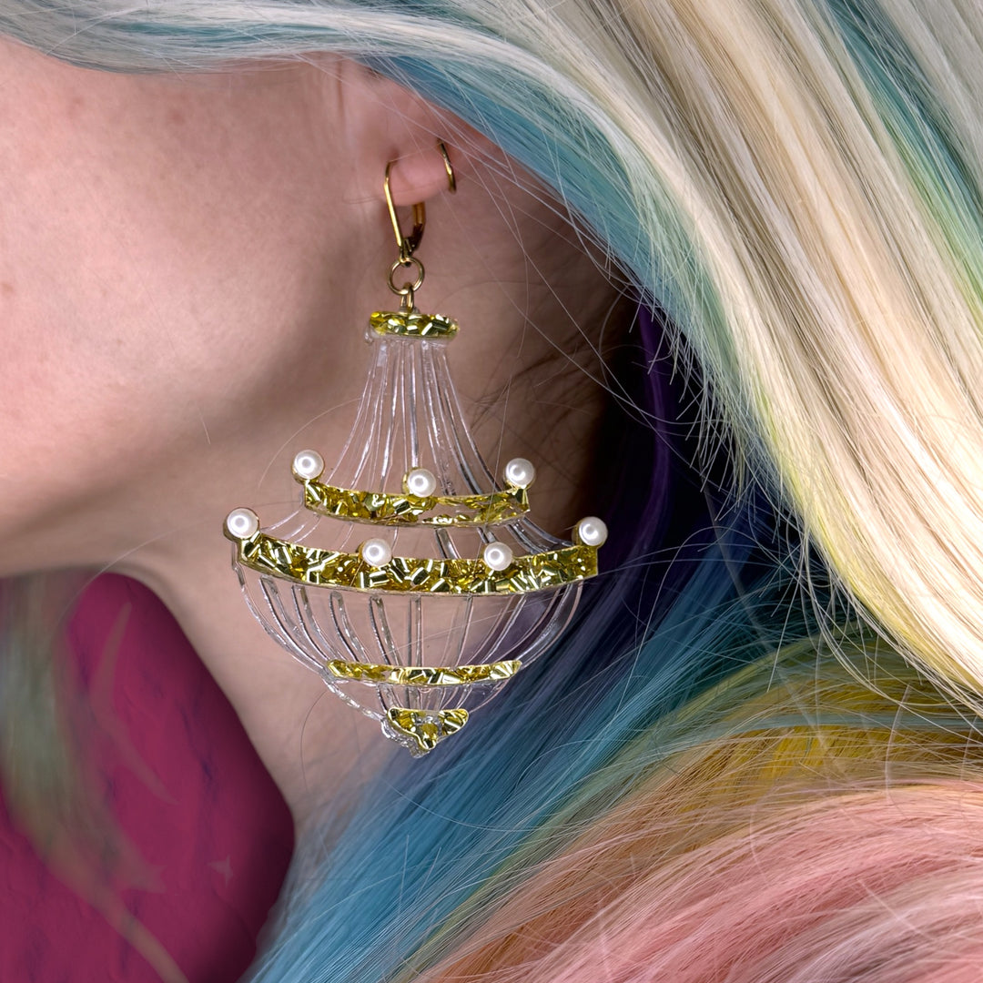 Phantom of the Opera-Inspired Statement Society Earrings - March 2026
