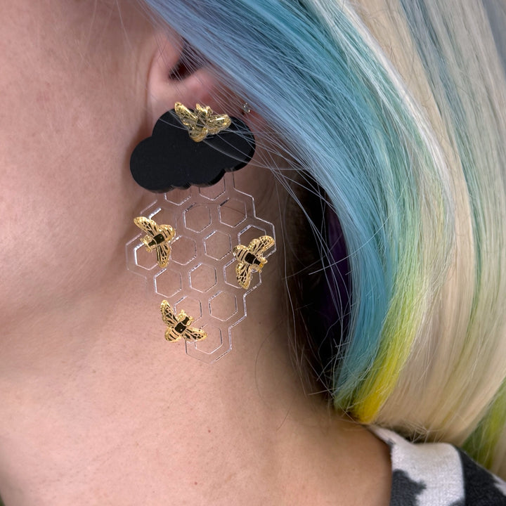 Winnie The Pooh-Inspired Statement Society Earrings - April 2026