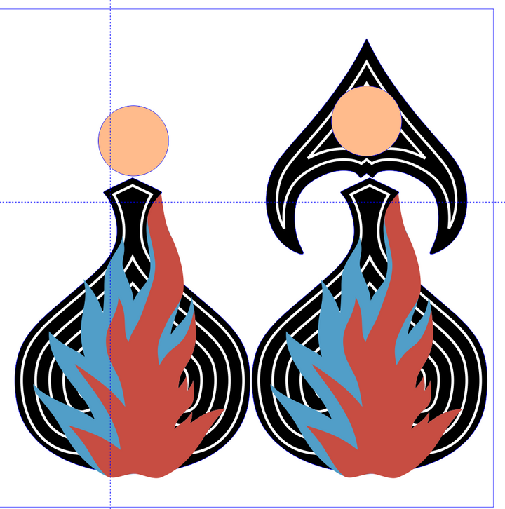 David Bowie Inspired Statement Earrings - January 2026