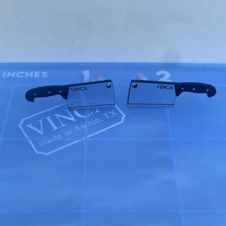 B-grade Cleaver Earrings (bin A-05-15)