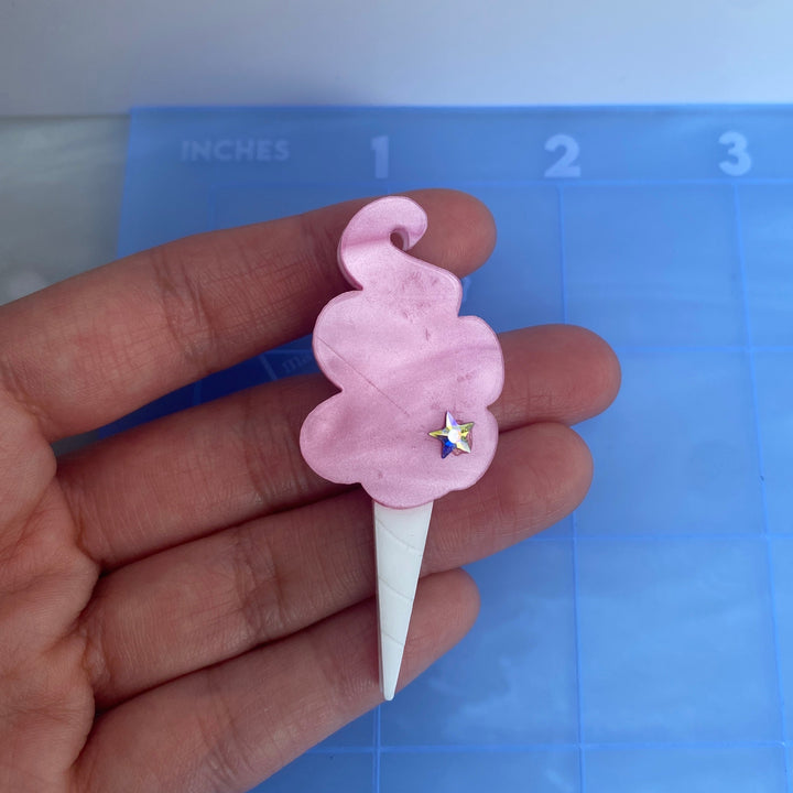 B-grade Cotton Candy Pin (bin D-10-46)