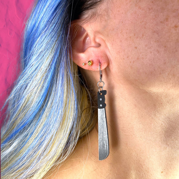 Last Chance! Machete Dangle Earrings – VincaUSA