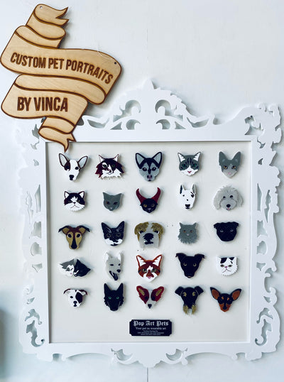 Pop Art Pet Portrait Deposit - 100% Custom!
