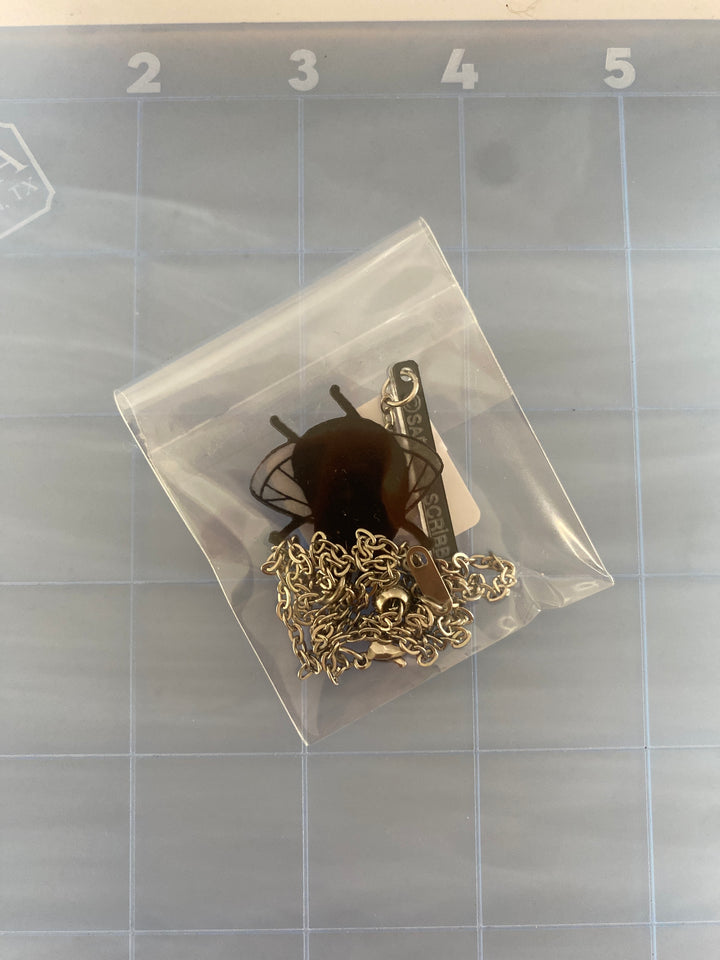 B-grade Mothman Necklace (bin A-05-08)