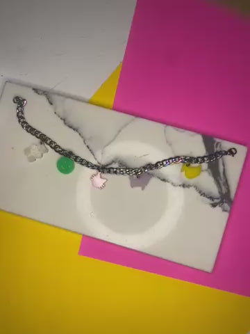 Sample “Everything, But the Kitchen Sink” Charm Bracelet (D-1038)
