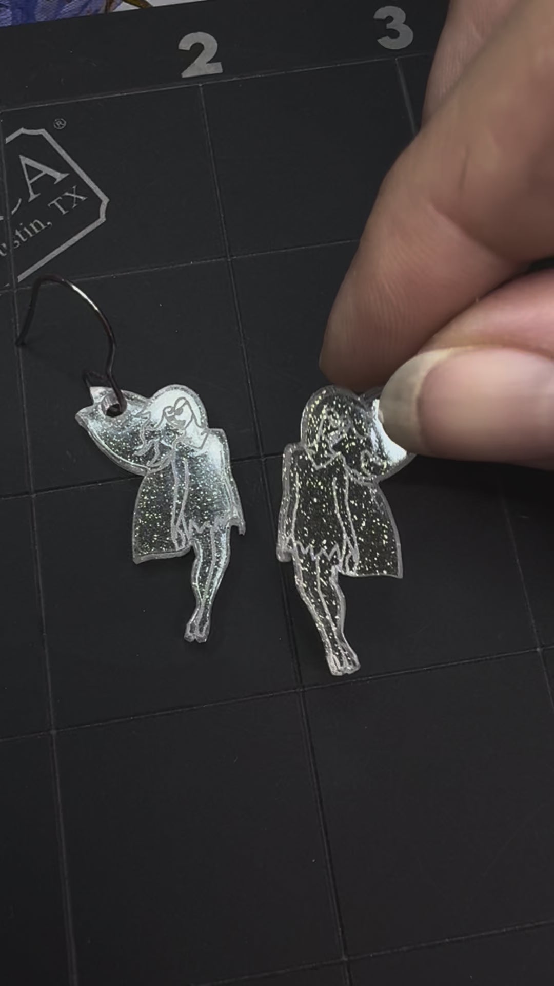 Glitter Fairy Earrings Sample Sale!