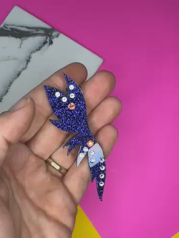 Diana Ross-Inspired Statement Earrings V1 (bin c-092)