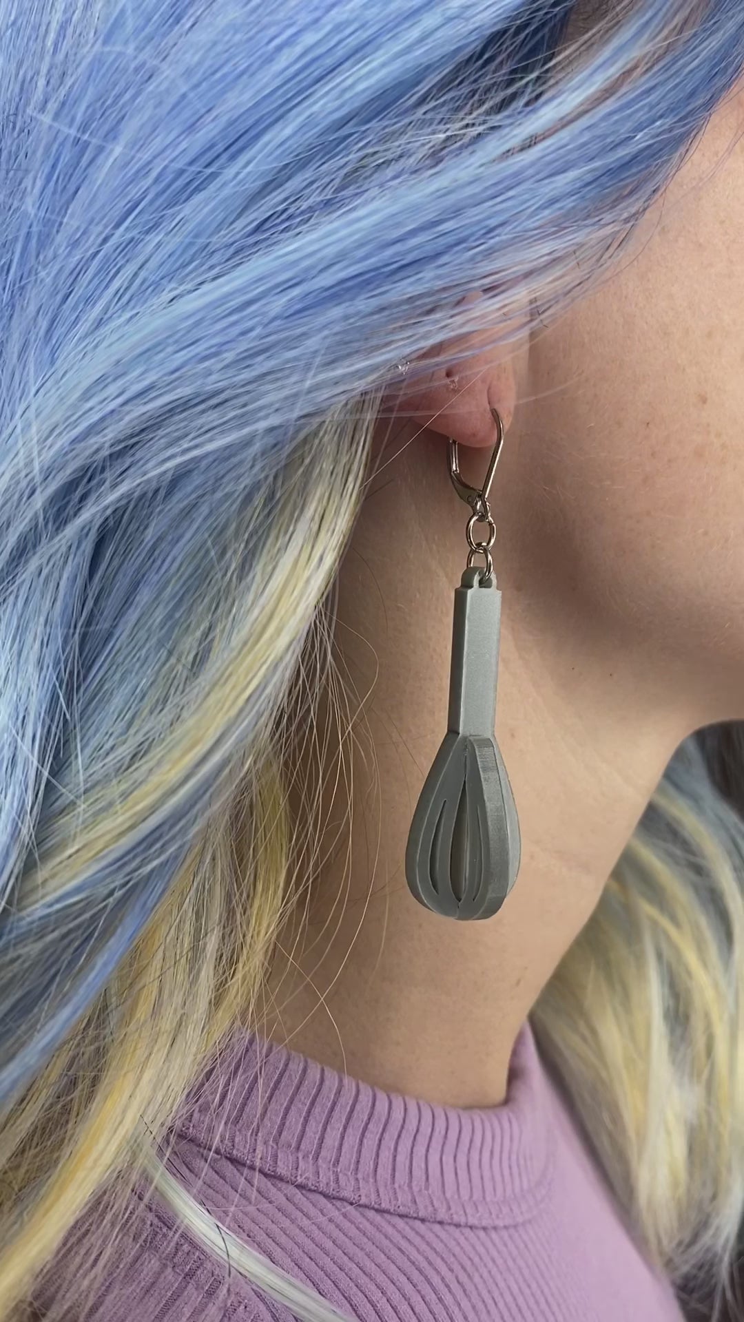 Whipping Up Fun Whisk Dangle Earrings