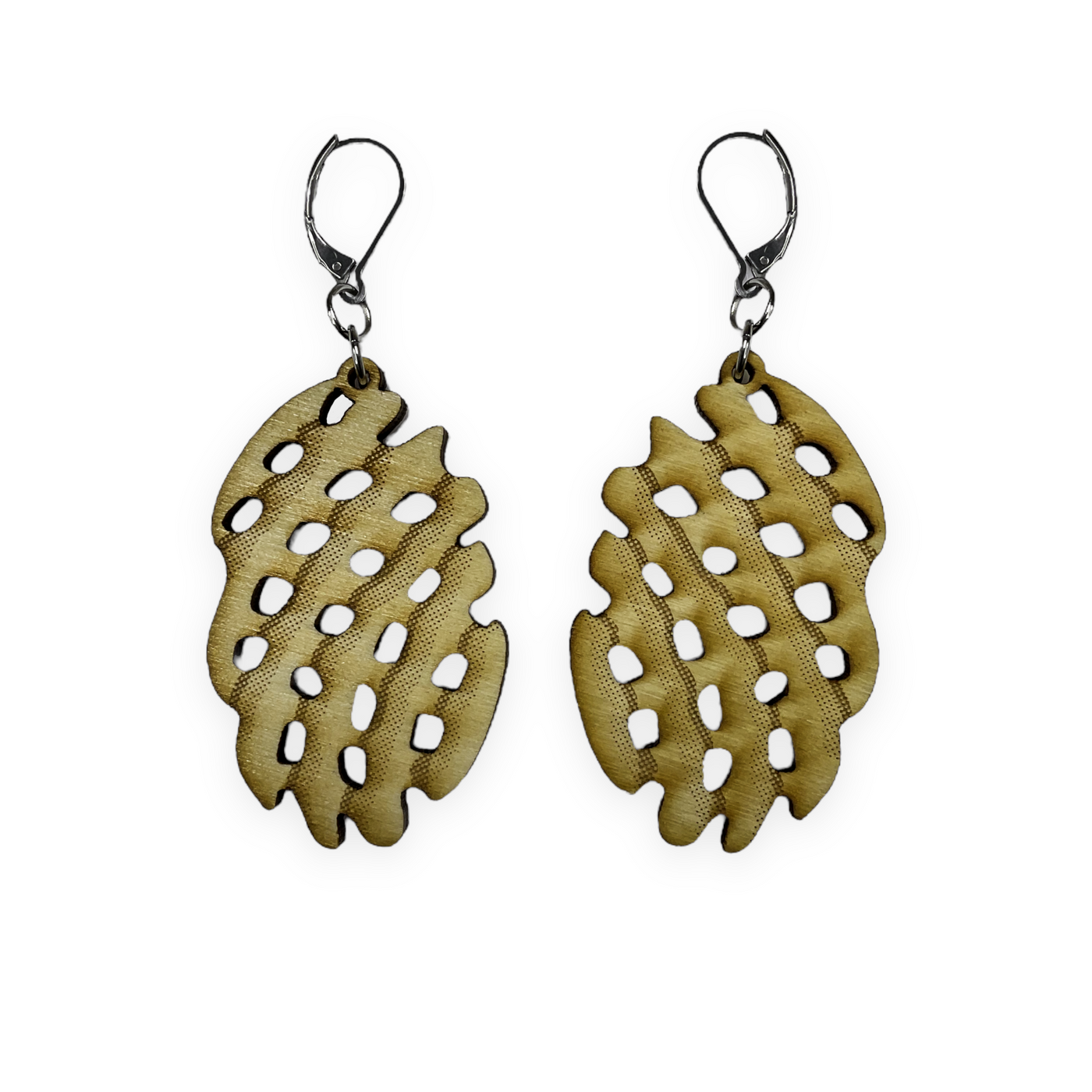SALE! Eyes on the Fries - Waffle Fry Earrings