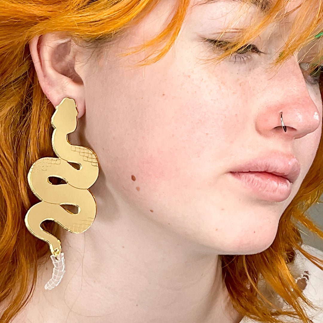 Last Chance! Hiss In My Ear Earrings