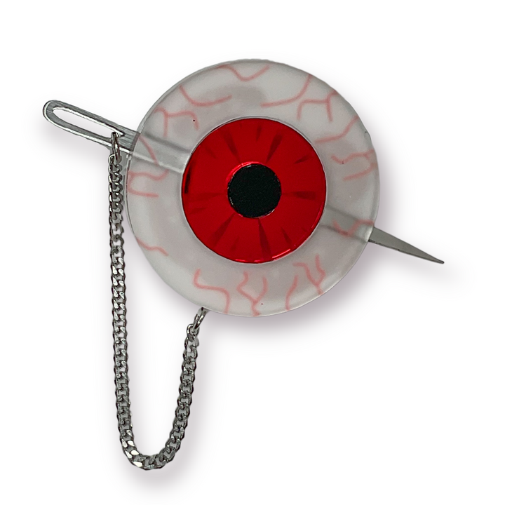 Last Chance! Stick a Needle in My Eye Brooch