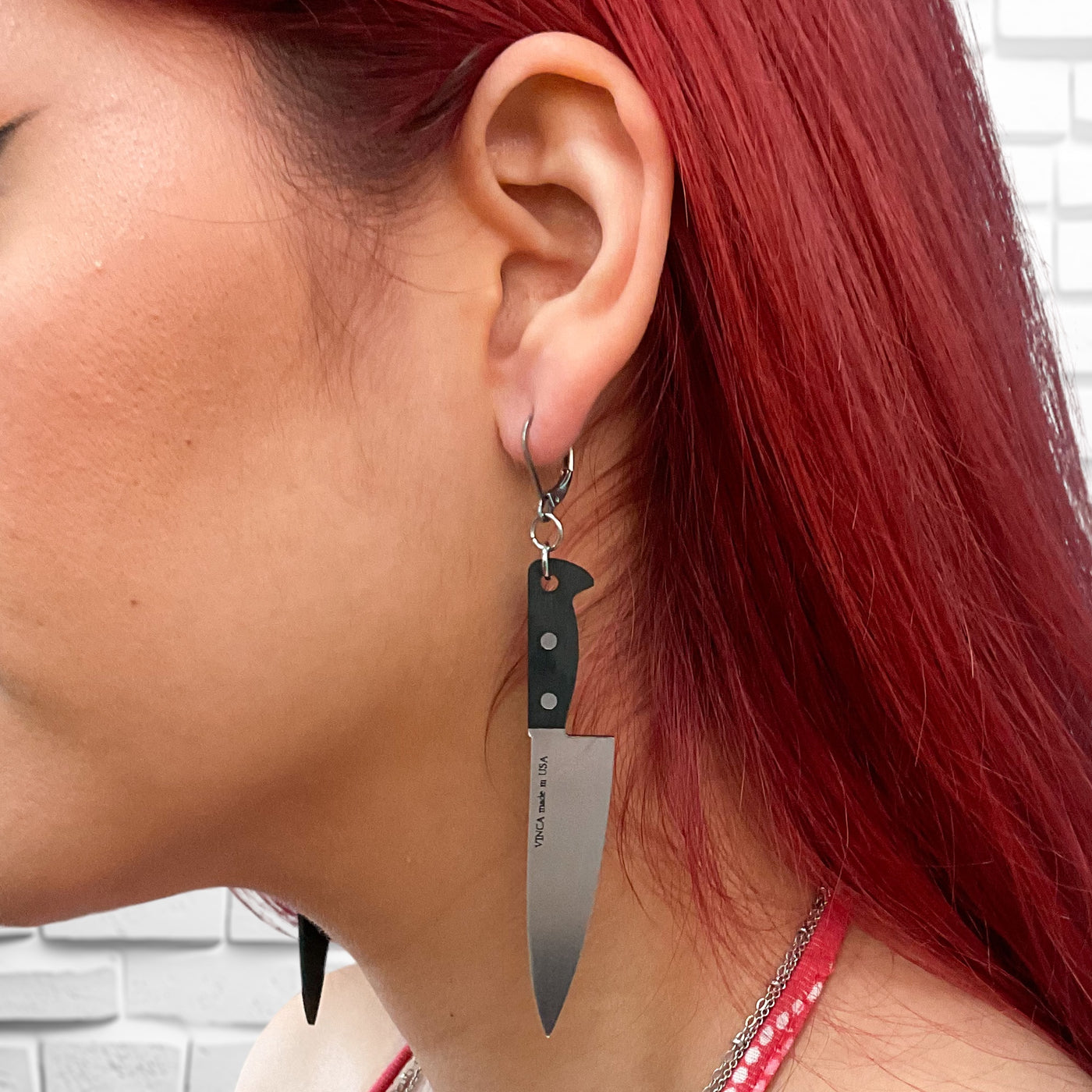 XL 3” Knife Dangle Earrings