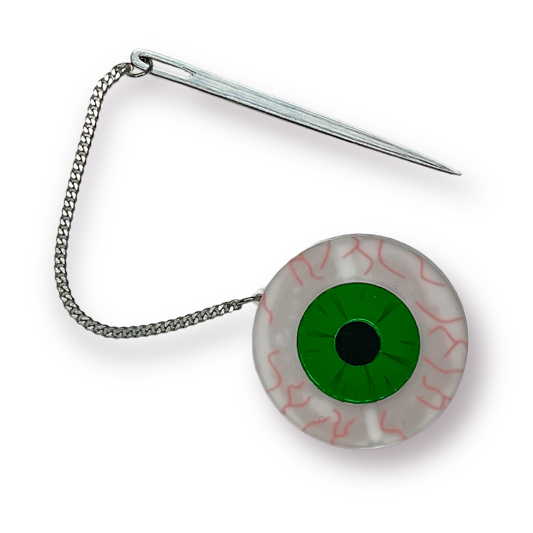 Last Chance! Stick a Needle in My Eye Brooch