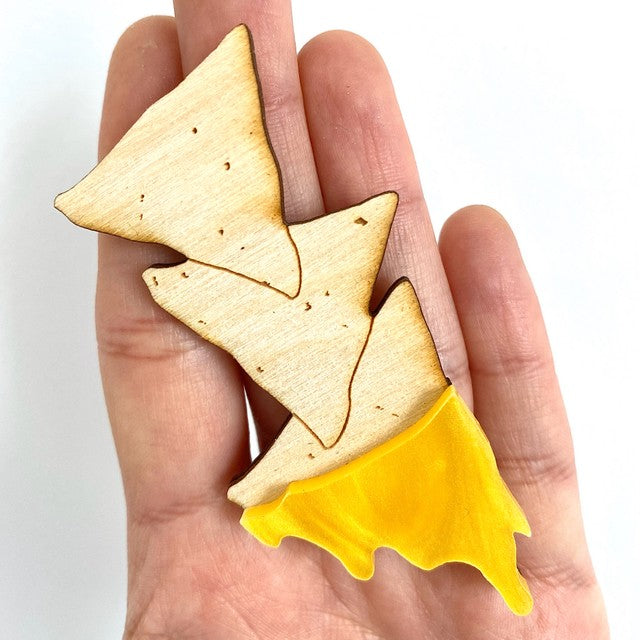 Chips and Queso Earrings